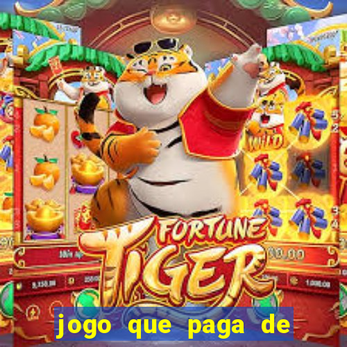 jogo que paga de verdade no pix